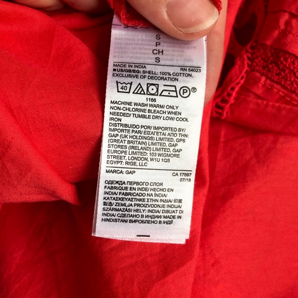 Gap NWT Coral Blouse - Picture 4 of 4